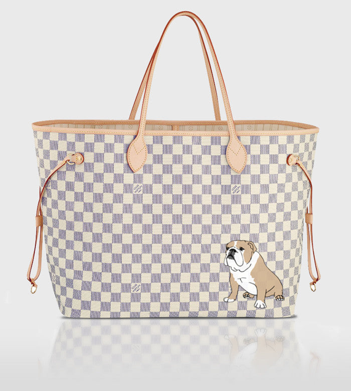 Louis Vuitton Neverfull Customized - 3 For Sale on 1stDibs